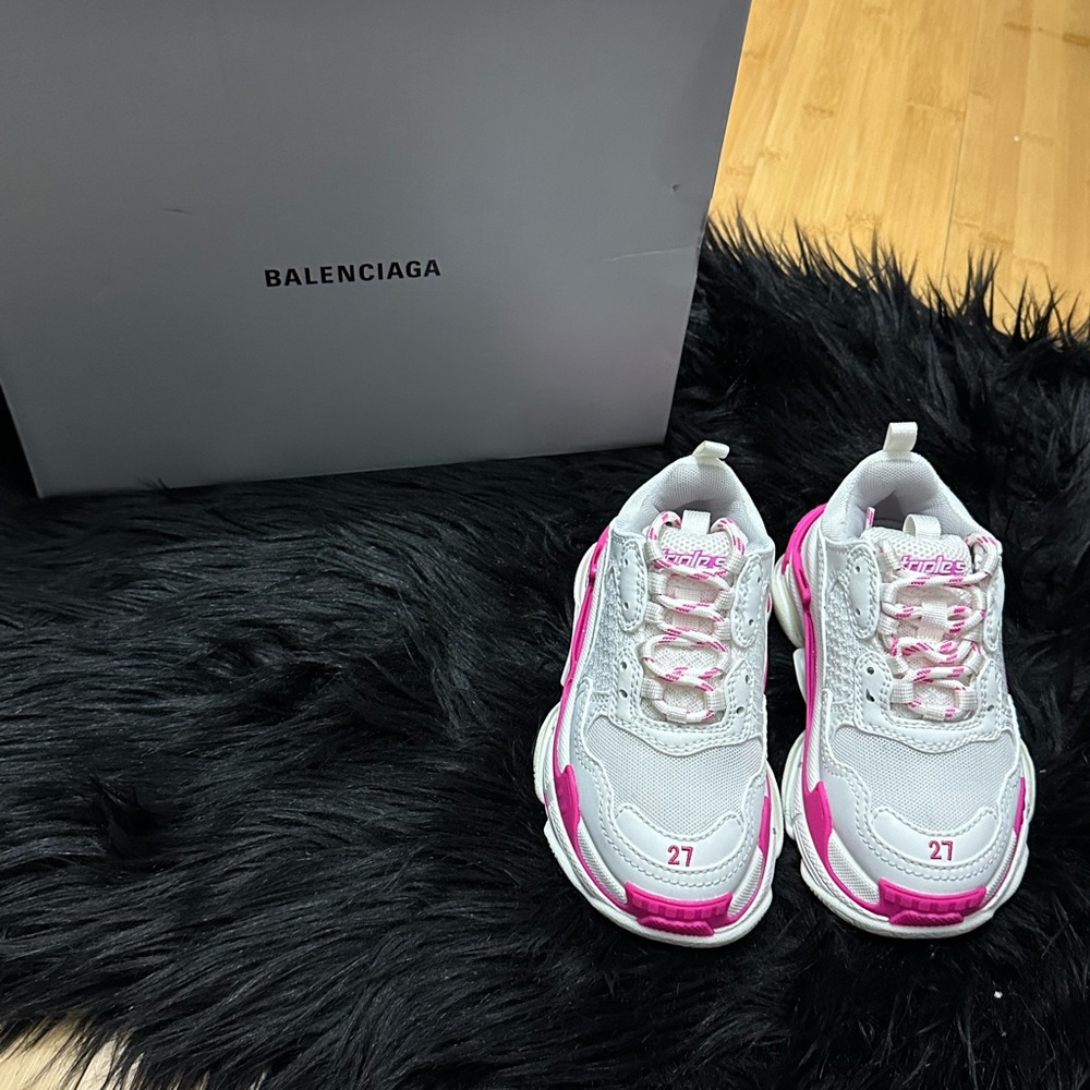 Authentic Balenciaga Toddler girl sneakers